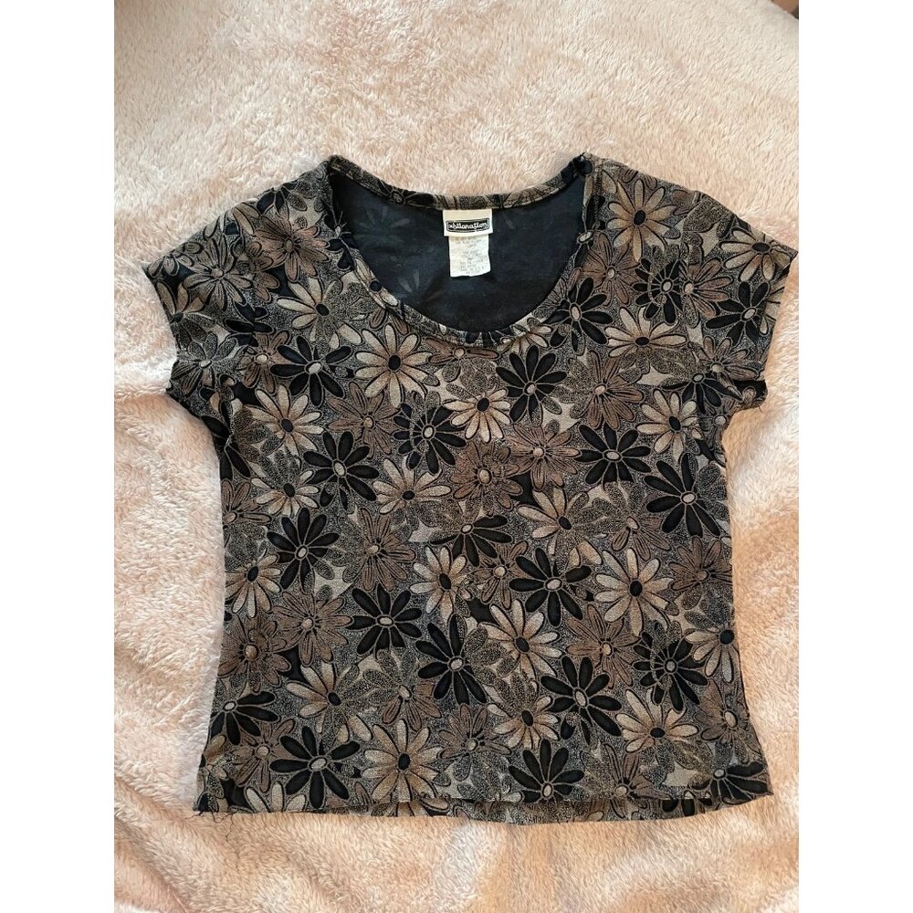 Y2K crop top xhilaration